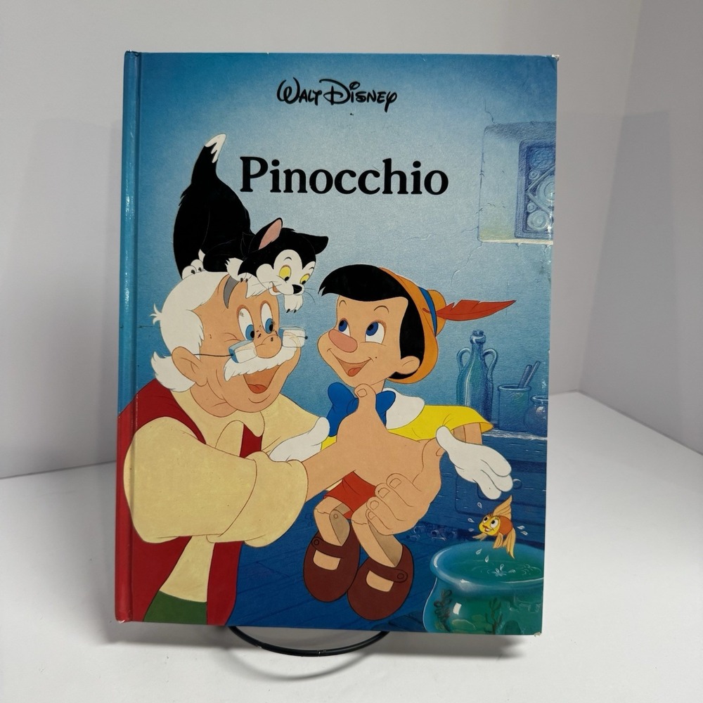 Disney‎ Classic Series Pinocchio (1986, Hardcover) Twin Gallery Books